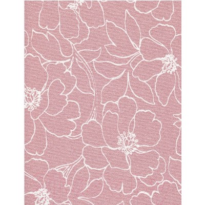 Рулонная штора Delfa Сантайм Металлик Камелия СРШ-01М 72206 (52x170, розовый)