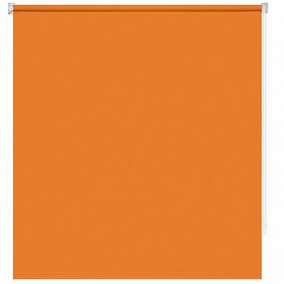 Рулонная штора для кухни «Миниролл Плайн (оранжевый)»