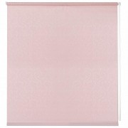 Рулонная штора без сверления «Миниролл Волнистые узоры (розовый) - ширина 60 см.»
