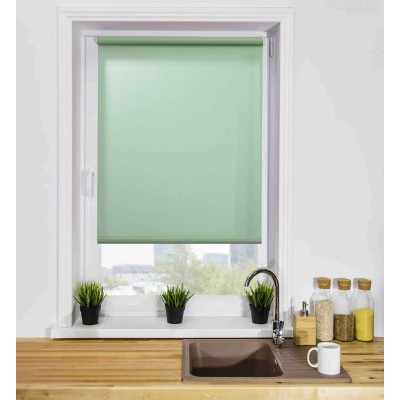 Рулонная штора LM 30-08, 64х215см пастельный-зеленый 