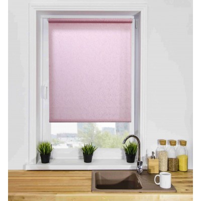 Рулонная штора LM 66-08, 110х160см (розовый) 