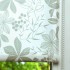 Рулонная штора LM 45-02, 120х170см (белый цветы) 