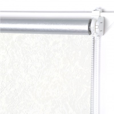 Рулонная штора LM 88-01, 100х160см белый блэкаут 