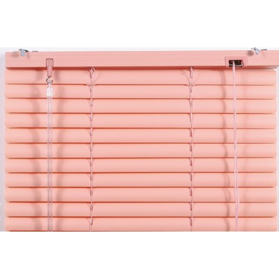 Жалюзи горизонтальные ПВХ (пластиковые) 90х160 розовый, МАГЕЛЛАН