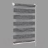 Рулонная штора Delfa Сантайм День-Ночь Натур МКД DN-4306 (68x160, графит)