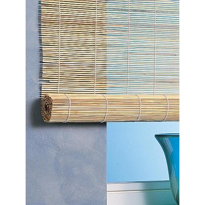 Рулонная штора для кухни «Бамбук (микс)»