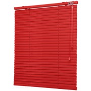 Горизонтальные алюминиевые жалюзи АС МАРТ 9736 90x160 (красный)