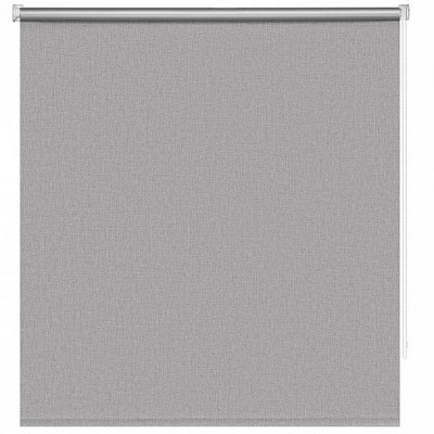 Рулонная штора для кухни «Миниролл Блэкаут Фелиса (серый графит)»