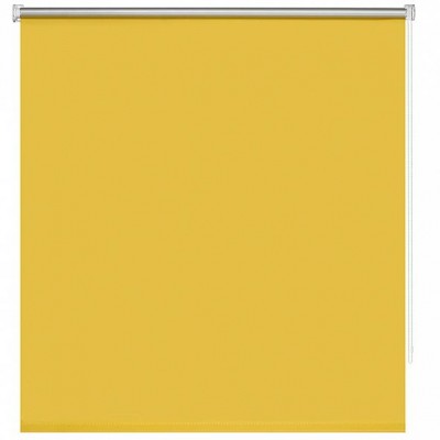 Рулонная штора для кухни «Миниролл Блэкаут Плайн (желтое золото)»