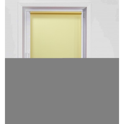 Рулонная штора LM 30-01(B), 48х160см бледно-желтый 