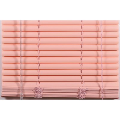 Жалюзи горизонтальные ПВХ (пластиковые) 170х160 розовый, МАГЕЛЛАН