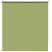 Рулонная штора без сверления для кухни «Миниролл Блэкаут Селия (зеленый луг)»