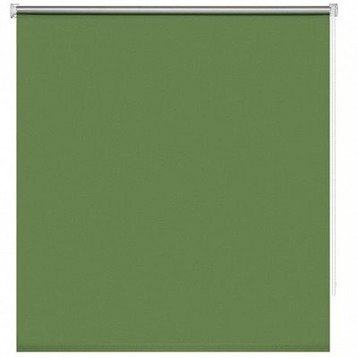 Рулонная штора для кухни «Миниролл Блэкаут Плайн (травяной зеленый)»