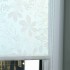 Рулонная штора LM 45-01, 200х185см (белые цветы) 