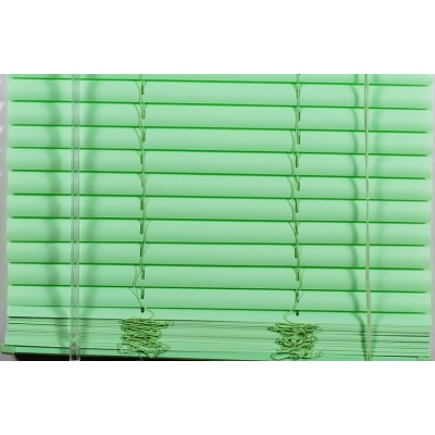 Жалюзи горизонтальные ПВХ (пластиковые) 110х160 зеленый, МАГЕЛЛАН