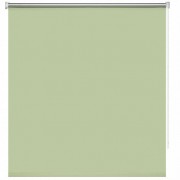 Рулонная штора «Блэкаут Плайн (весенний зеленый) - ширина 50 см.»