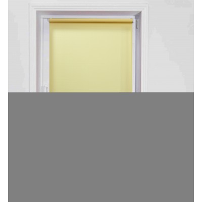 Рулонная штора LM 30-01(B), 72х160см бледно-желтый 